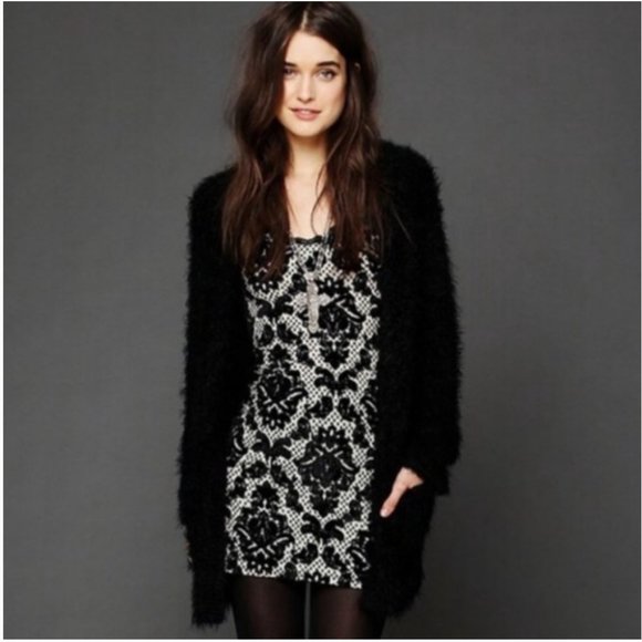 NWOT Free People Velvet Dress - Picture 2 of 13